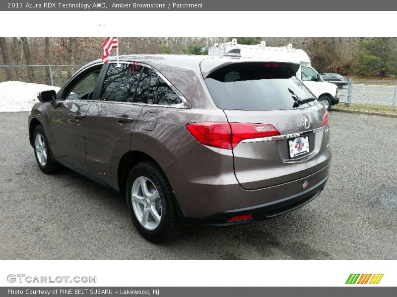 Amber Brownstone / Parchment 2013 Acura RDX Technology AWD