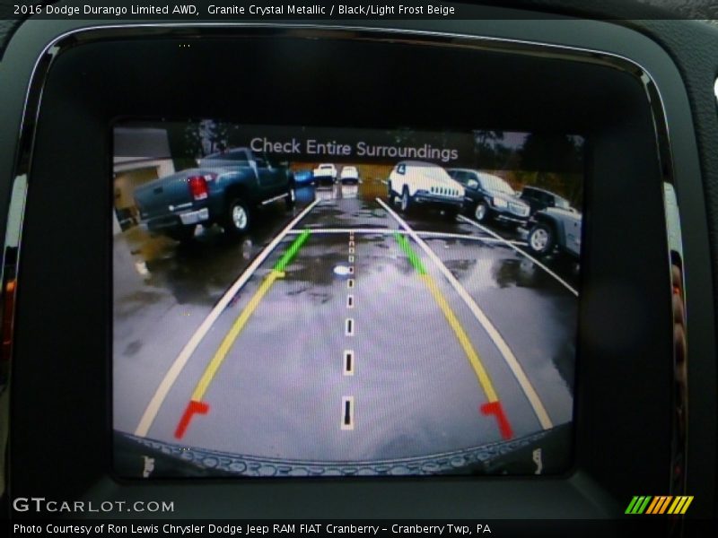 Granite Crystal Metallic / Black/Light Frost Beige 2016 Dodge Durango Limited AWD