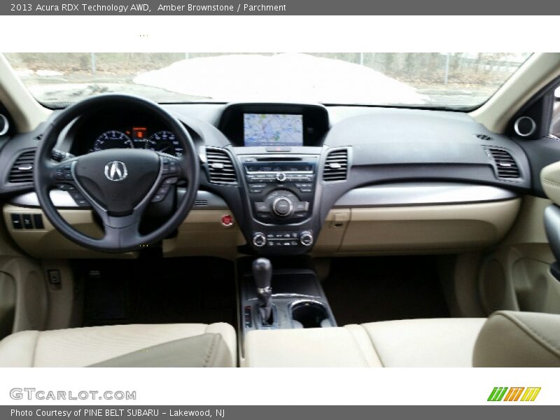 Amber Brownstone / Parchment 2013 Acura RDX Technology AWD