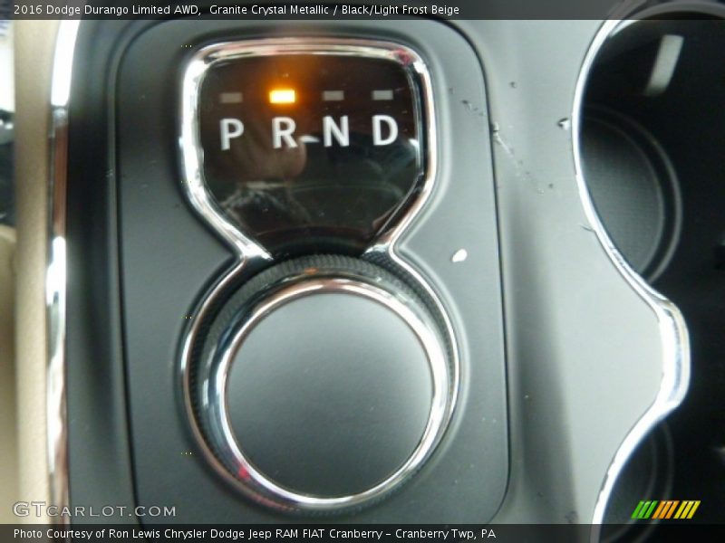 Granite Crystal Metallic / Black/Light Frost Beige 2016 Dodge Durango Limited AWD