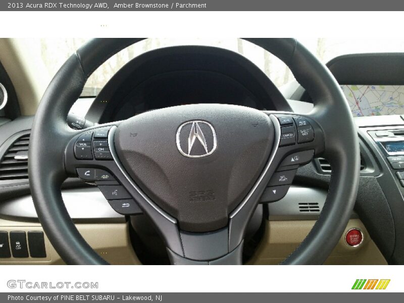Amber Brownstone / Parchment 2013 Acura RDX Technology AWD