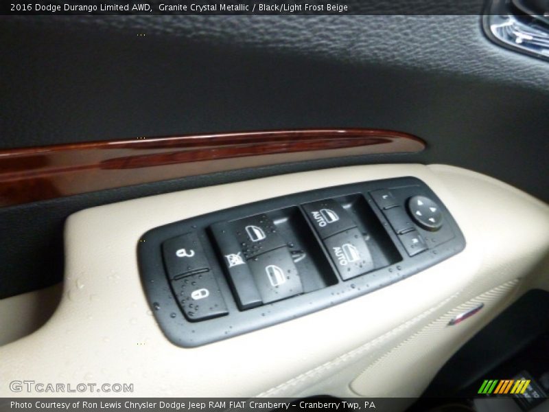 Granite Crystal Metallic / Black/Light Frost Beige 2016 Dodge Durango Limited AWD