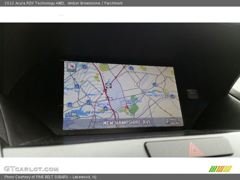 Amber Brownstone / Parchment 2013 Acura RDX Technology AWD