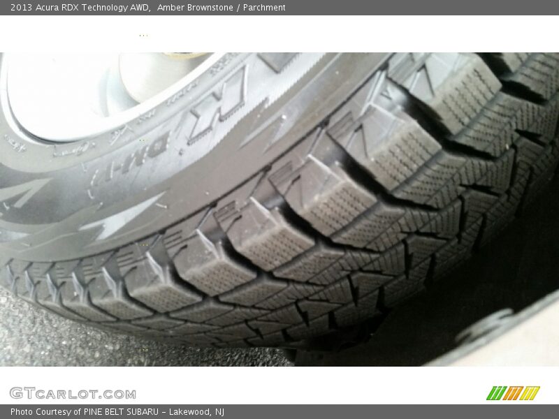 Amber Brownstone / Parchment 2013 Acura RDX Technology AWD