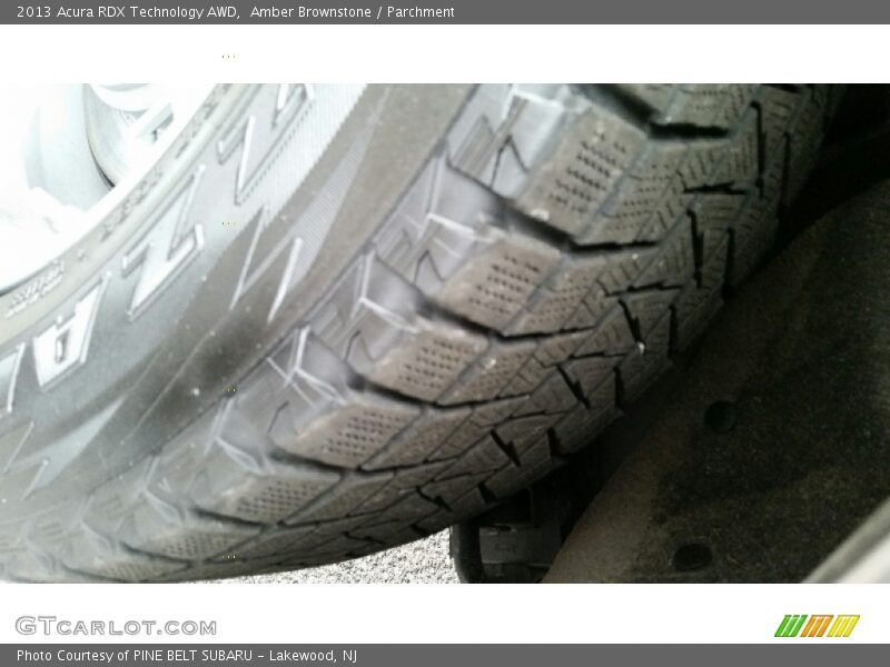 Amber Brownstone / Parchment 2013 Acura RDX Technology AWD
