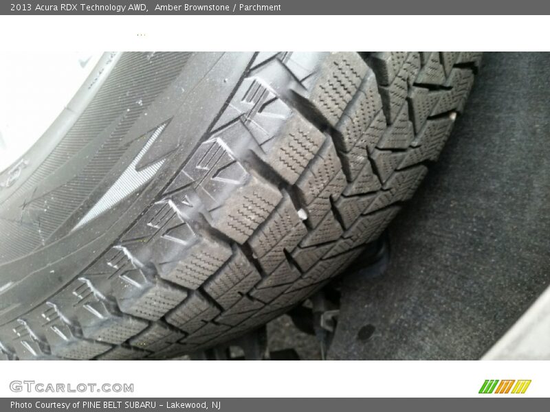 Amber Brownstone / Parchment 2013 Acura RDX Technology AWD
