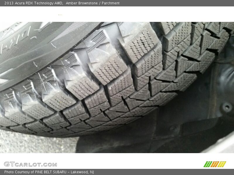 Amber Brownstone / Parchment 2013 Acura RDX Technology AWD