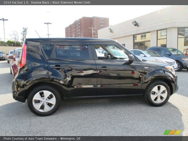 Shadow Black / Black Diamond Woven Cloth 2014 Kia Soul 1.6