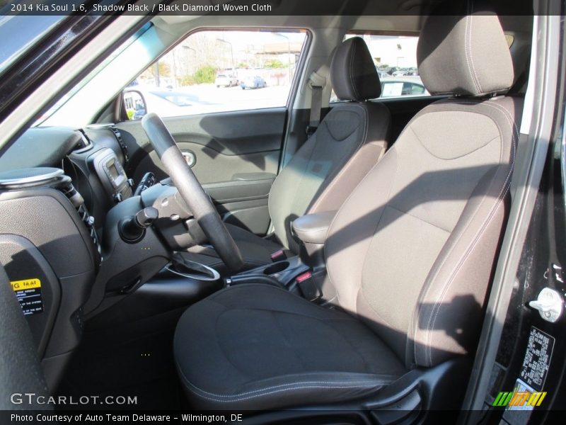 Shadow Black / Black Diamond Woven Cloth 2014 Kia Soul 1.6