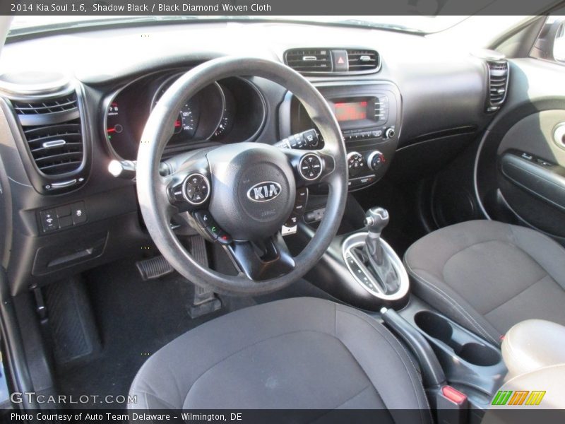 Shadow Black / Black Diamond Woven Cloth 2014 Kia Soul 1.6