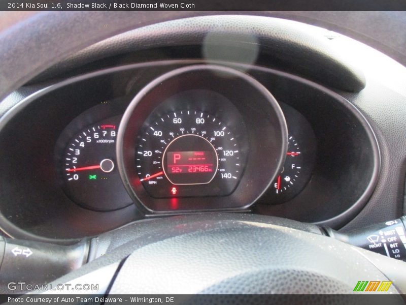 Shadow Black / Black Diamond Woven Cloth 2014 Kia Soul 1.6