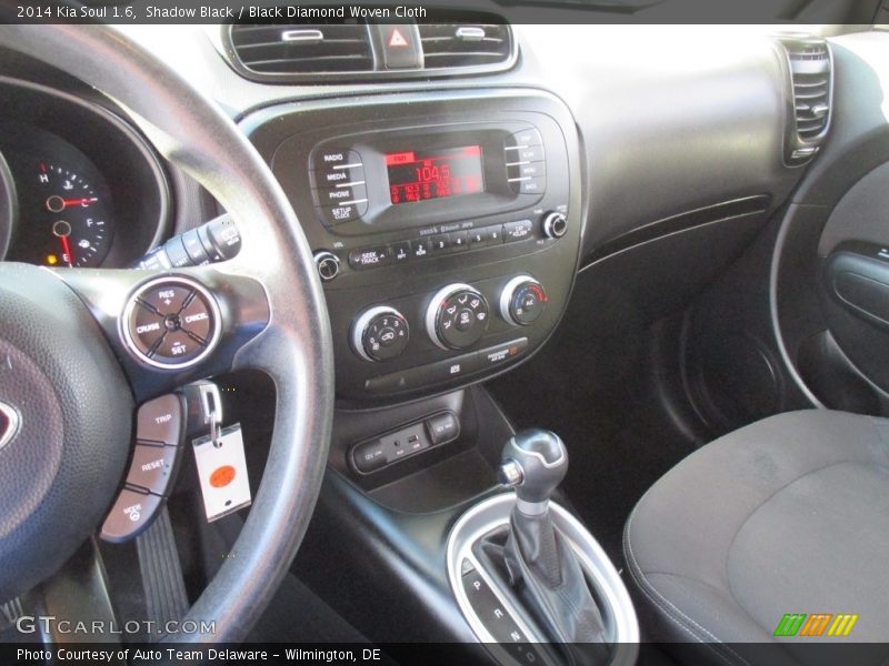 Shadow Black / Black Diamond Woven Cloth 2014 Kia Soul 1.6