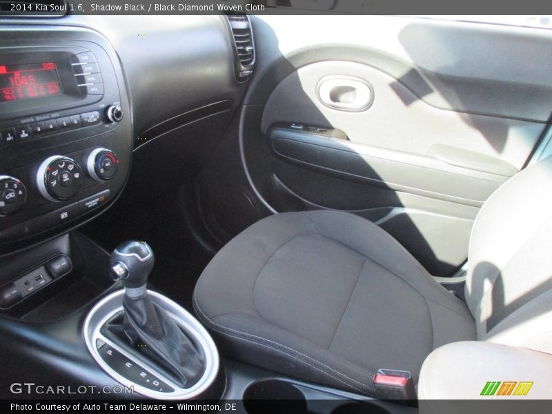 Shadow Black / Black Diamond Woven Cloth 2014 Kia Soul 1.6