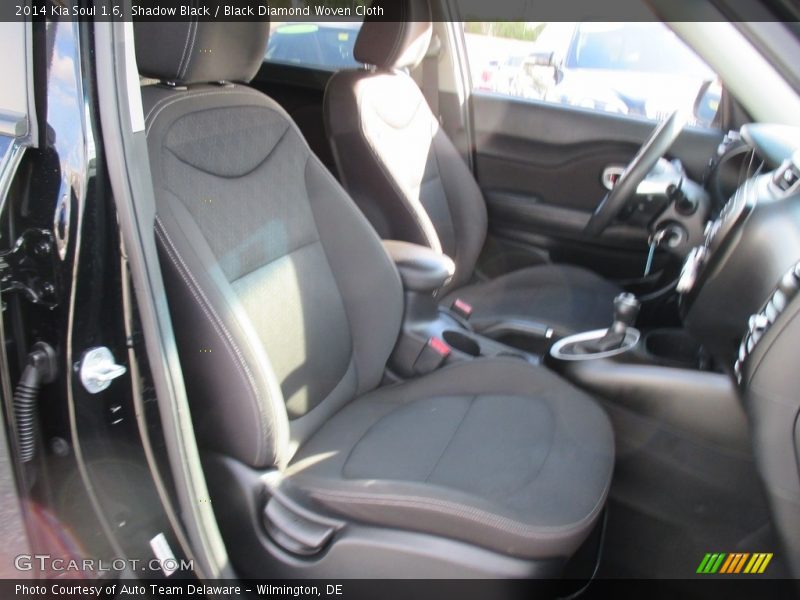 Shadow Black / Black Diamond Woven Cloth 2014 Kia Soul 1.6