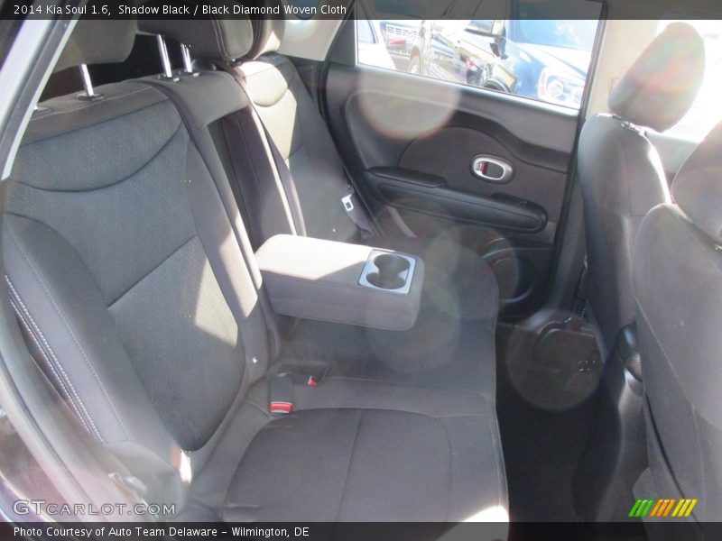 Shadow Black / Black Diamond Woven Cloth 2014 Kia Soul 1.6