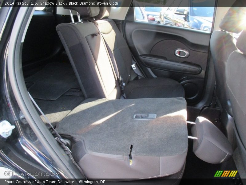 Shadow Black / Black Diamond Woven Cloth 2014 Kia Soul 1.6