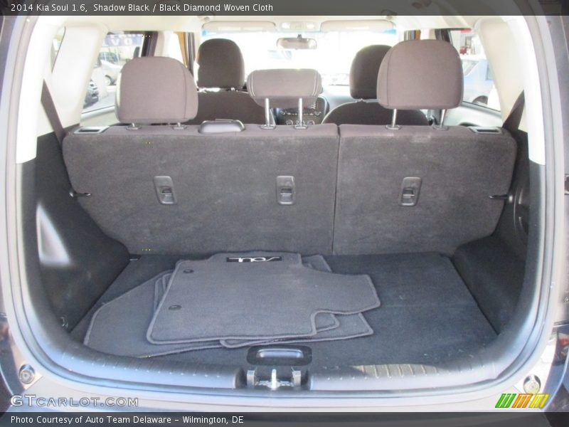 Shadow Black / Black Diamond Woven Cloth 2014 Kia Soul 1.6