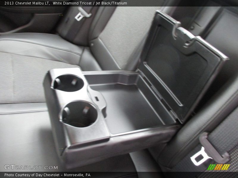 White Diamond Tricoat / Jet Black/Titanium 2013 Chevrolet Malibu LT