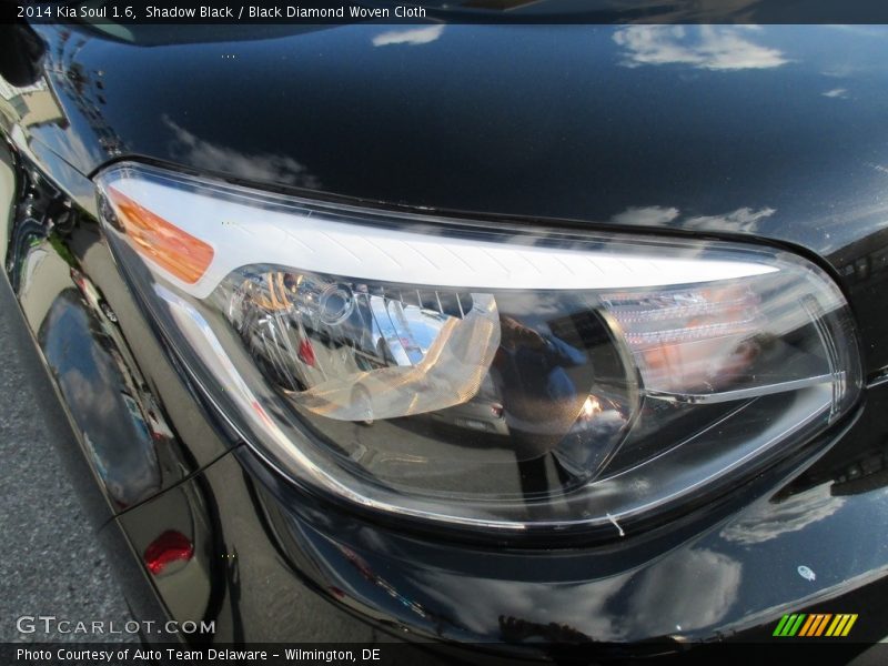Shadow Black / Black Diamond Woven Cloth 2014 Kia Soul 1.6