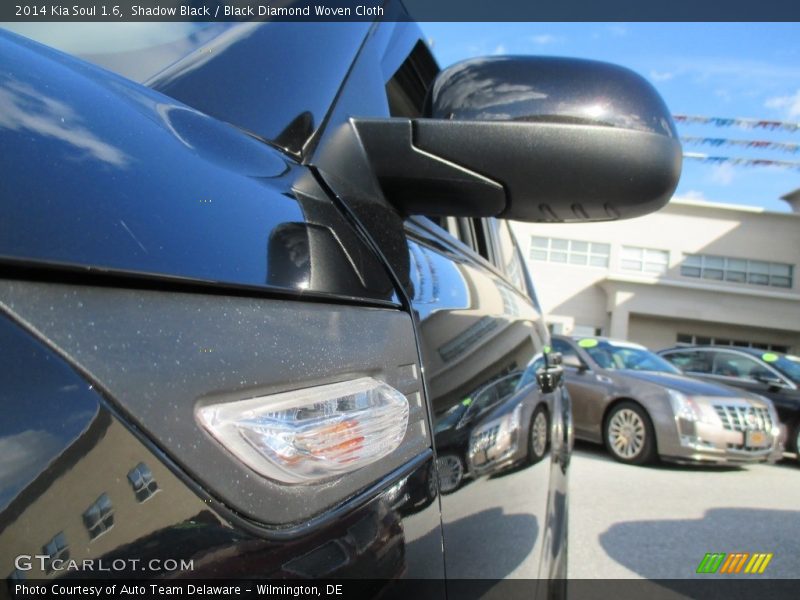 Shadow Black / Black Diamond Woven Cloth 2014 Kia Soul 1.6