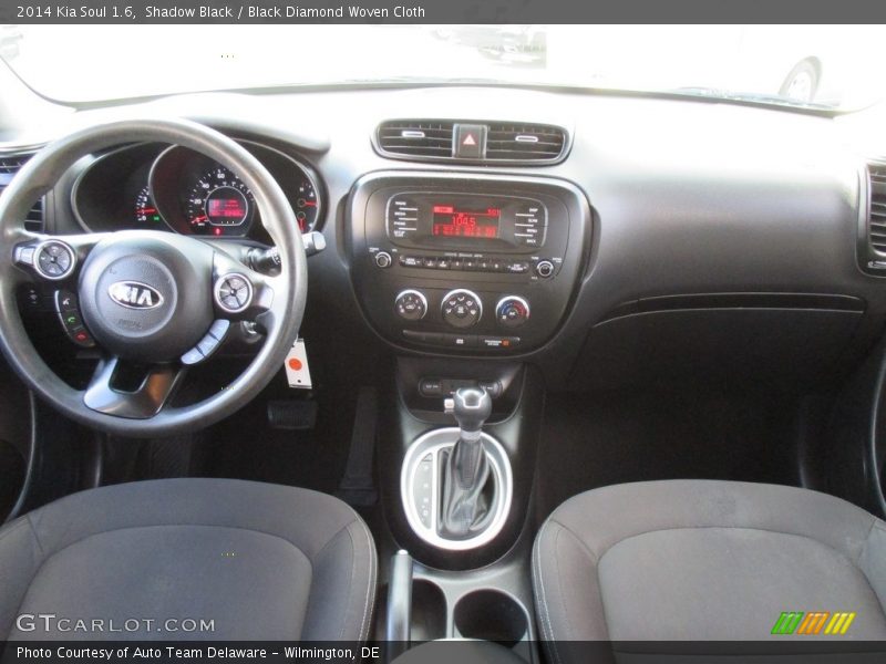 Shadow Black / Black Diamond Woven Cloth 2014 Kia Soul 1.6