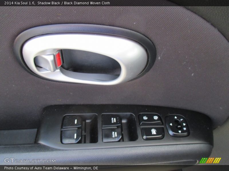 Shadow Black / Black Diamond Woven Cloth 2014 Kia Soul 1.6