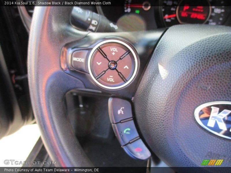 Shadow Black / Black Diamond Woven Cloth 2014 Kia Soul 1.6