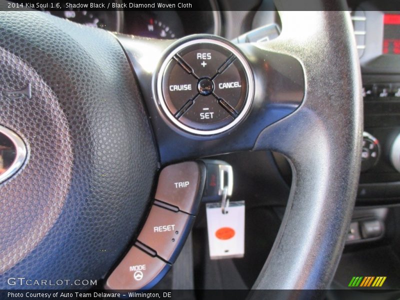 Shadow Black / Black Diamond Woven Cloth 2014 Kia Soul 1.6