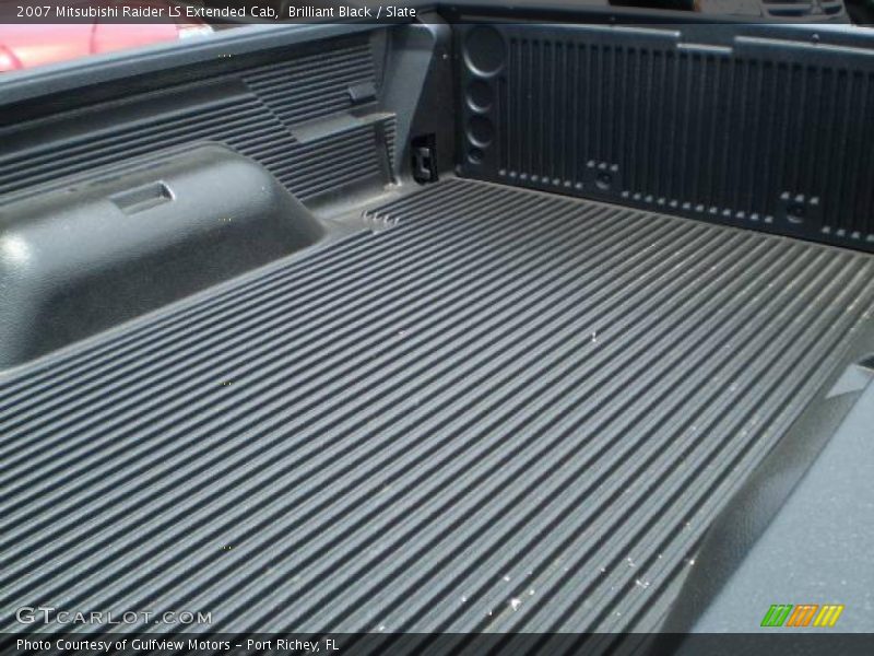 Brilliant Black / Slate 2007 Mitsubishi Raider LS Extended Cab