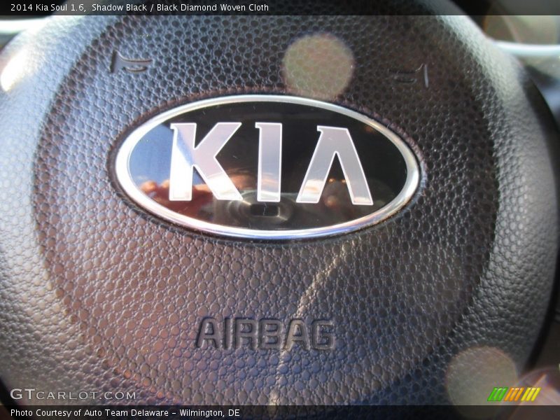 Shadow Black / Black Diamond Woven Cloth 2014 Kia Soul 1.6