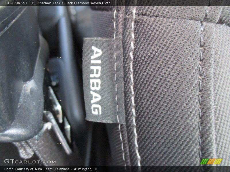 Shadow Black / Black Diamond Woven Cloth 2014 Kia Soul 1.6