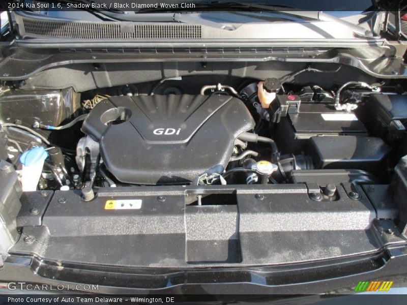 Shadow Black / Black Diamond Woven Cloth 2014 Kia Soul 1.6