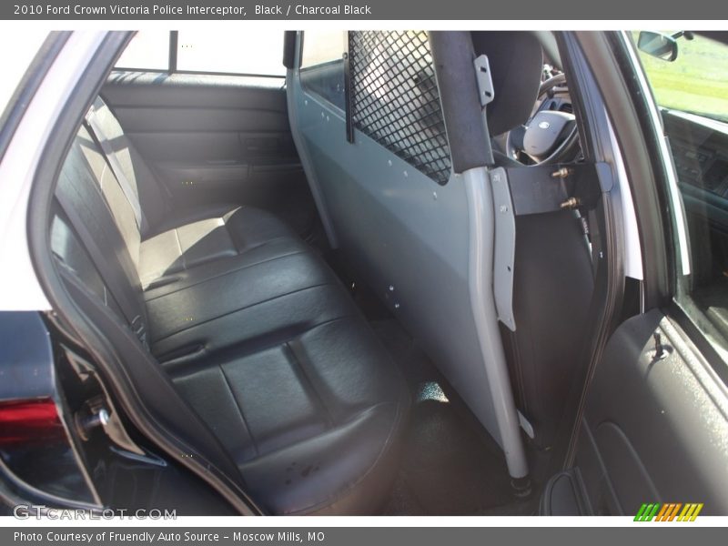 Black / Charcoal Black 2010 Ford Crown Victoria Police Interceptor