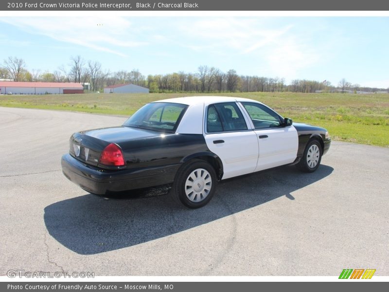 Black / Charcoal Black 2010 Ford Crown Victoria Police Interceptor