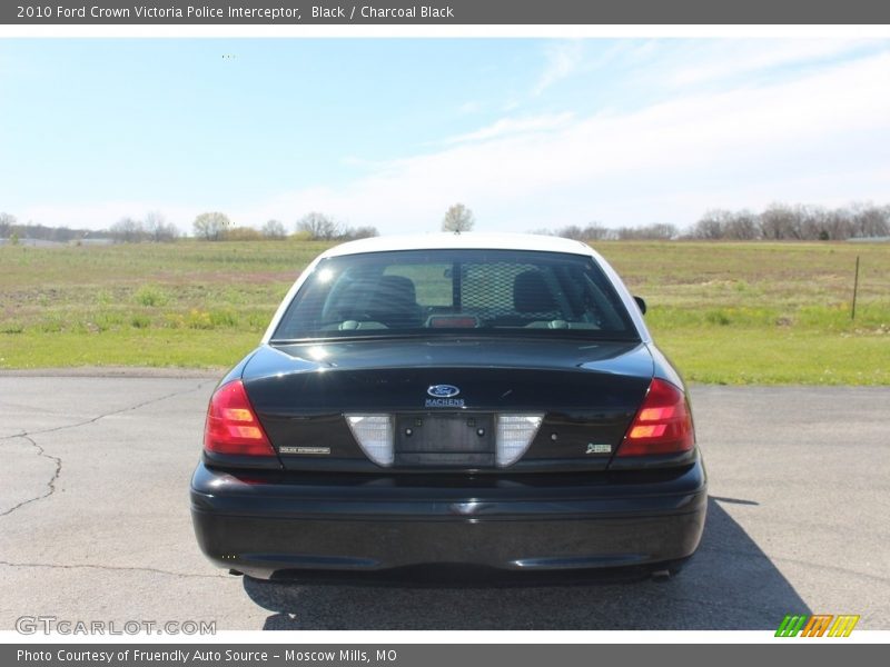 Black / Charcoal Black 2010 Ford Crown Victoria Police Interceptor