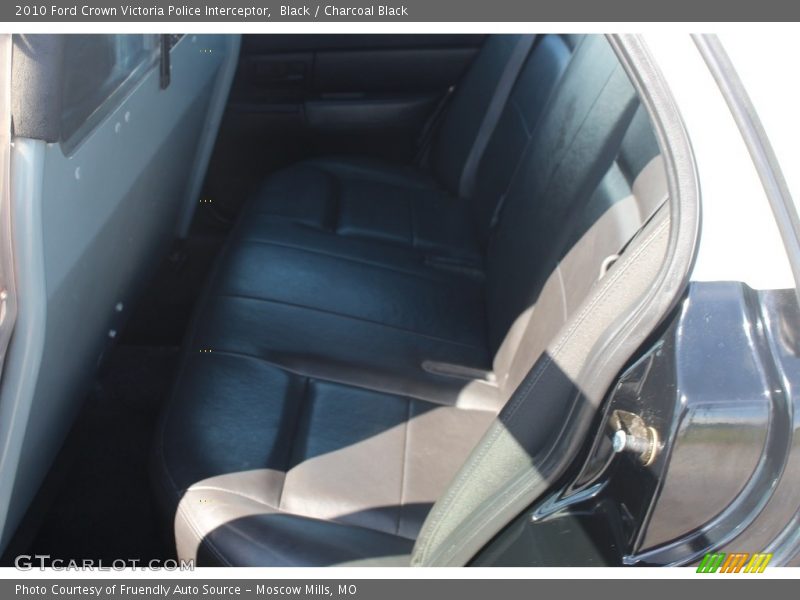Black / Charcoal Black 2010 Ford Crown Victoria Police Interceptor