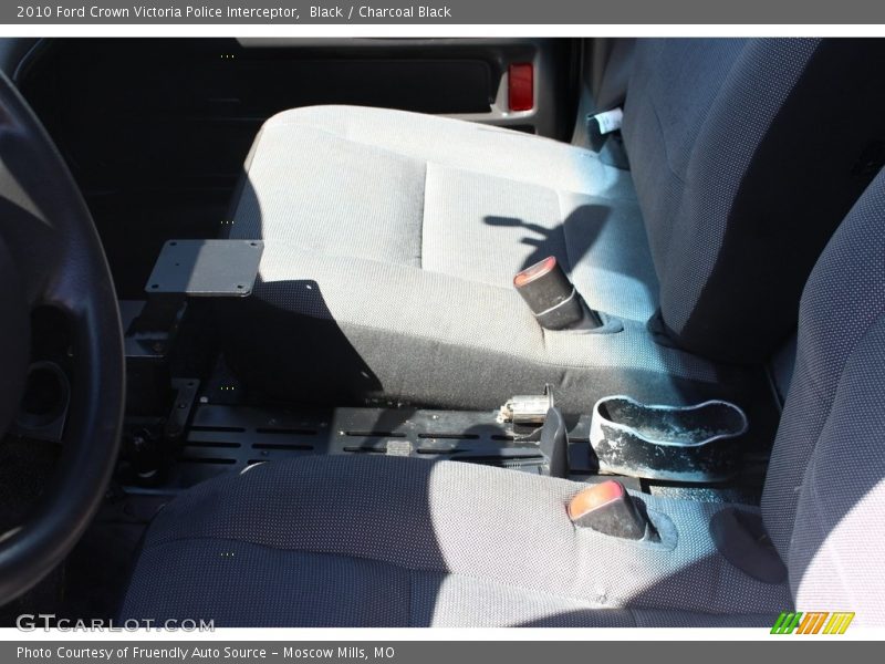 Black / Charcoal Black 2010 Ford Crown Victoria Police Interceptor