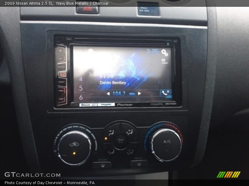Navy Blue Metallic / Charcoal 2009 Nissan Altima 2.5 SL