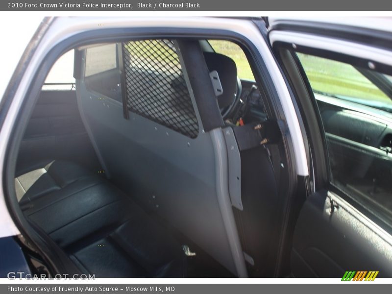 Black / Charcoal Black 2010 Ford Crown Victoria Police Interceptor
