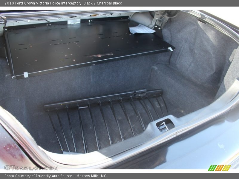 Black / Charcoal Black 2010 Ford Crown Victoria Police Interceptor