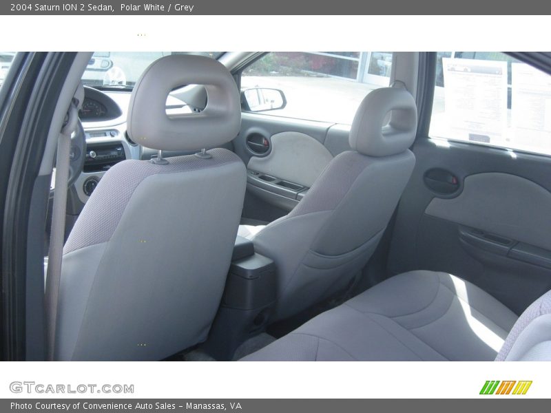 Polar White / Grey 2004 Saturn ION 2 Sedan