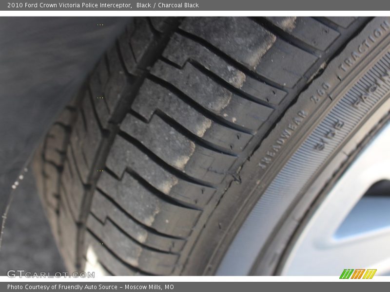 Black / Charcoal Black 2010 Ford Crown Victoria Police Interceptor