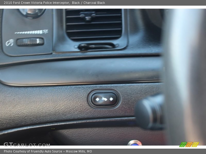 Black / Charcoal Black 2010 Ford Crown Victoria Police Interceptor