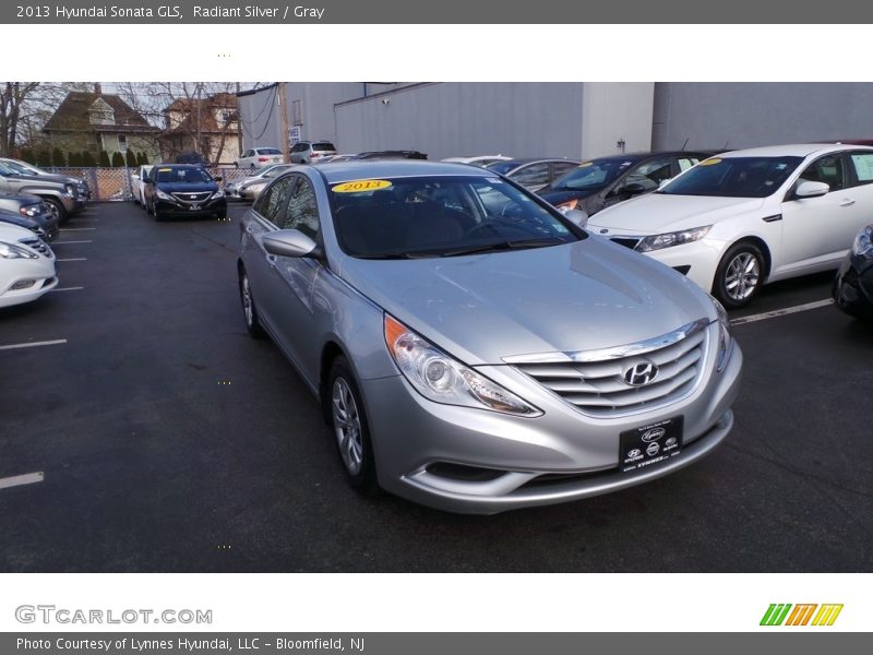 Radiant Silver / Gray 2013 Hyundai Sonata GLS