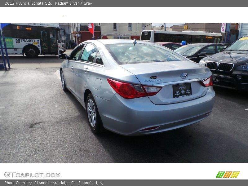 Radiant Silver / Gray 2013 Hyundai Sonata GLS