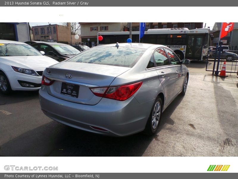 Radiant Silver / Gray 2013 Hyundai Sonata GLS
