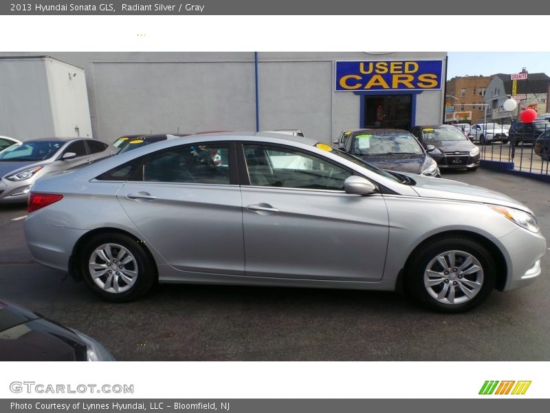 Radiant Silver / Gray 2013 Hyundai Sonata GLS