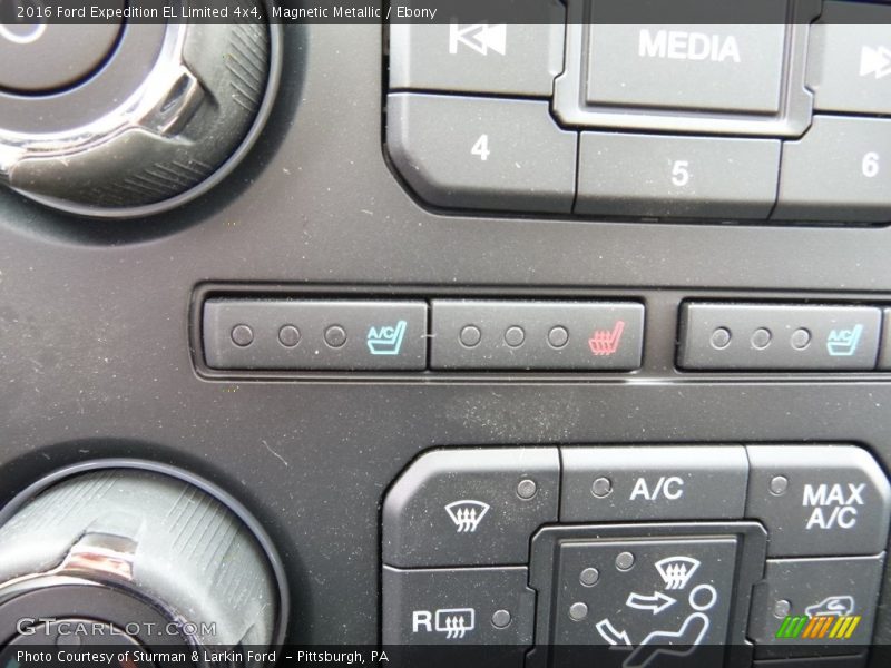 Magnetic Metallic / Ebony 2016 Ford Expedition EL Limited 4x4