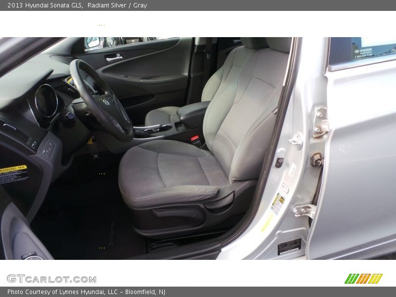 Radiant Silver / Gray 2013 Hyundai Sonata GLS