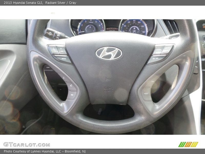 Radiant Silver / Gray 2013 Hyundai Sonata GLS